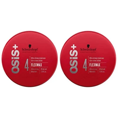 Afbeelding van Schwarzkopf Professional Pack Duo Osis+ Flexwax stylingpasta, 2 x 85 ml