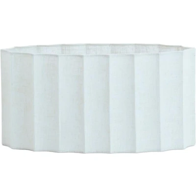 Afbeelding van Light &amp; Living Lampenkap ovaal Disli Wit 38x17.5x19cm Modern