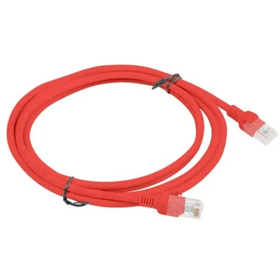 Afbeelding van Lanberg PATCHCORD CAT.5E UTP 2M Raudonas FLUKE PASSED 10 PACK (U/UTP, CAT5e, 2 m), Netwerkkabel