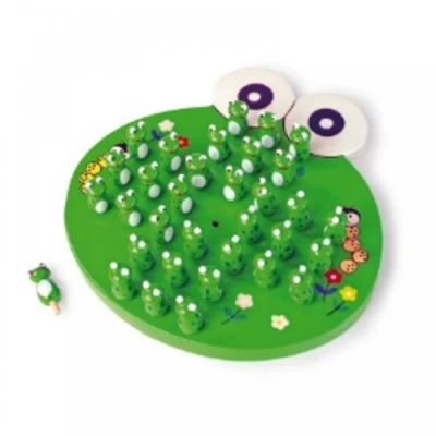 Image de Small foot company 1876 jeu de société solitaire grenouille