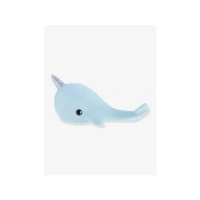 Afbeelding van Dhink Nachtlampje Narwhal in zacht knuffel siliconen materiaal