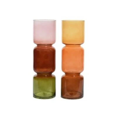 Afbeelding van Vaas glas Multicolor Decoris