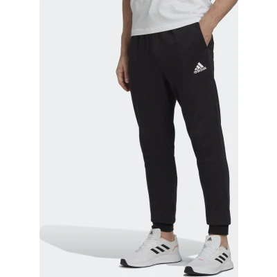 Afbeelding van adidas Sportswear Essentials Tapered Trainingsbroek, Heren, Maat: XXL, Black/white