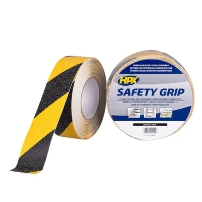 Afbeelding van Anti slip tape geel/zwart 50mm x 18m