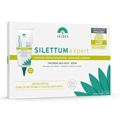 Afbeelding van Jaldes Silettum Expert Serum Voor Ernstig Haarverlies Dunner Wordend Haar 3 x 40 ml