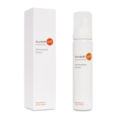 Afbeelding van Sweat Off Gevoelig anti transpirant schuim, vloeibaar, 75 ml, transpiratie, voor de gevoelige huid