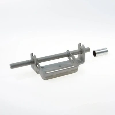 Afbeelding van GB Varkensho kgrendel met buisje thermisch verzinkt 160 x 40mm 74441