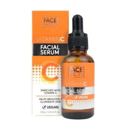 Afbeelding van Face Facts Vitamine C gezichtsserum Verhelderend en hydraterend 30 ml