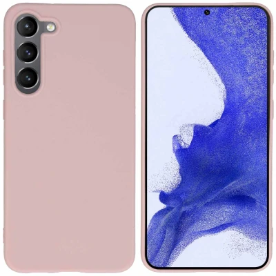 Afbeelding van iMoshion Hoesje Geschikt voor Samsung Galaxy S23 Plus Siliconen Color Backcover roze