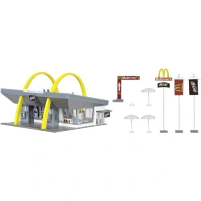 Afbeelding van Vollmer 43634 H0 McDonalds snelrestaurant