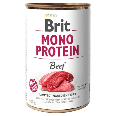 Afbeelding van Brit Blik Care Mono Protein 400 g Hondenvoer Rundvlees