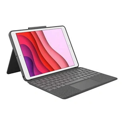 Afbeelding van Logitech Combo Touch Apple iPad (2021/2020) Toetsenbord Hoes AZERTY
