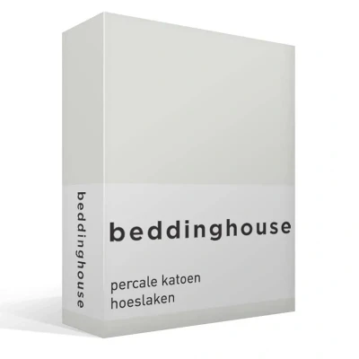 Afbeelding van Beddinghouse Hoeslaken Perkal Offwhite 80 x 200