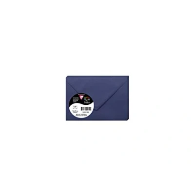 Image de Paquet de 20 enveloppes Pollen 75x100mm Bleu Nuit 120g