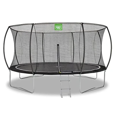Afbeelding van EXIT trampoline ø427cm Black Edition (zwart)