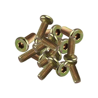 Afbeelding van HALJIA Set van 20 M6 x 15 mm platte zeskantschroeven