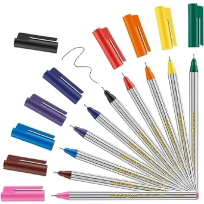 Afbeelding van Fineliner Edding 89/10 fijn assorti blister à 10 stuks