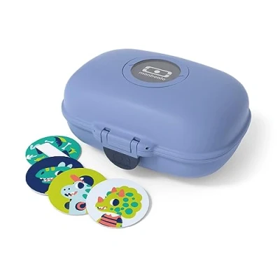 Afbeelding van Monbento Gram Blue infinity mini snackbox