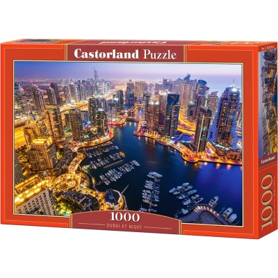 Afbeelding van Castorland Legpuzzel Dubai At Night 1000 Stukjes