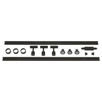 Afbeelding van SLV 143190 230V railsysteem lamp GU10 LED Zwart