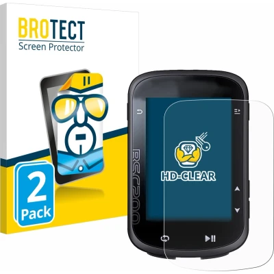 Afbeelding van BROTECT Screenprotector voor igpsport BSC200 Folie Beschermfolie transparant (2 Stuks)