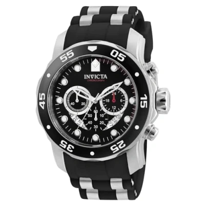 Afbeelding van Invicta Pro Diver Herenhorloge, kwartsuurwerk, roestvrij staal, zilver/zwart, TFV8