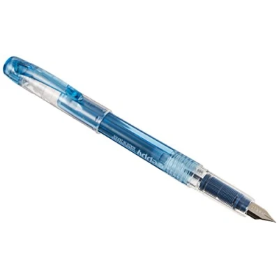 Afbeelding van Platinum Preppy 02 extra fijne vulpen, blauw/zwart