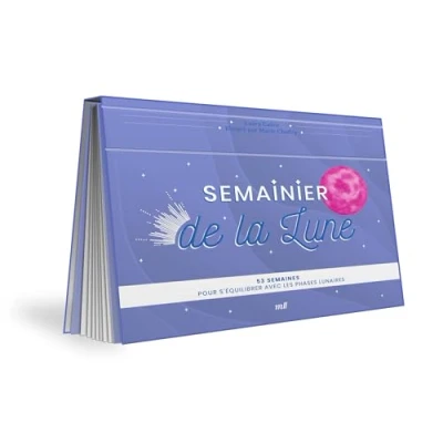 Afbeelding van SEMAINIER DE LA LUNE 53 SEMAINES POUR S&#039;EQUILIBRER AVEC LES