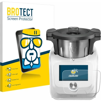 Afbeelding van BROTECT Screenprotector voor SilverCrest Monsieur Cuisine Connect Folie Beschermfolie Beschermglas transparant