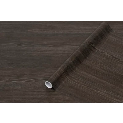 Afbeelding van d c fix Zelfklevende Decoratiefolie Hout zwart 45x200 cm