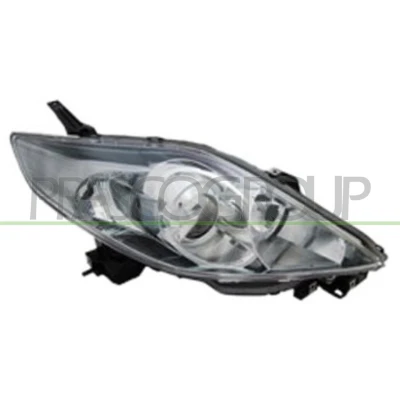 Afbeelding van PRASCO MZ4264933 Koplampen rechts H7, HB3 Zwart