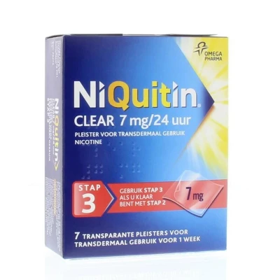 Afbeelding van Niquitin 7mg24uur Patch (Stap 3)