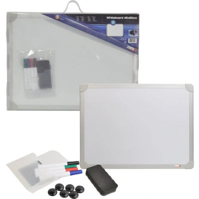 Afbeelding van Whiteboard Desq 45x60cm in kunststof draagtas