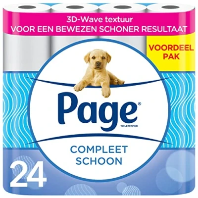 Afbeelding van Page Toiletpapier 24 Rollen