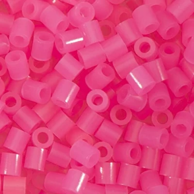 Afbeelding van Vaessen creatieve strijkkralen, Neon Roze, 1100 Stuk doe het zelf set voor kinderen, sieraden maken, zelfgemaakte decoraties en andere knutselideeën, Plastic