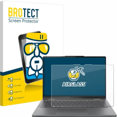 Afbeelding van BROTECT Screenprotector voor Lenovo Yoga 7i 2 in 1 Gen 9 14&quot; Folie Beschermfolie Beschermglas transparant