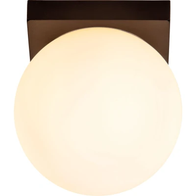 Afbeelding van Lucide TASSA Plafonnière Badkamer Ø 13,5 cm LED Dim to warm 1x12W 1800K/3000K Zwart