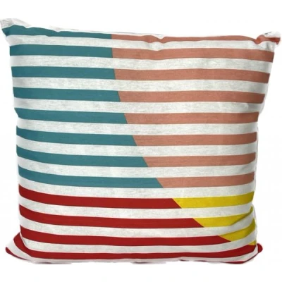 Afbeelding van Madison sierkussen 40x40 cm Rainbow stripes