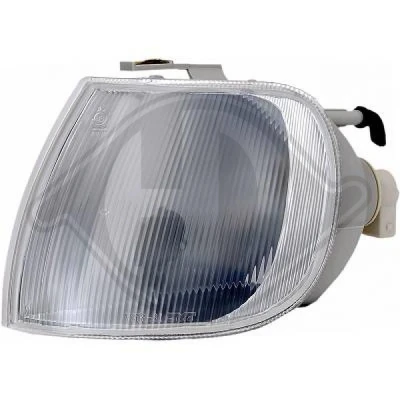 Afbeelding van DIEDERICHS 2203073 Knipperlichten Wit Links Met lamphouder VOLKSWAGEN: Polo III Hatchback