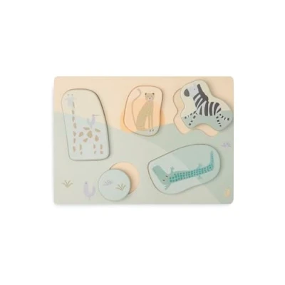 Afbeelding van Jollein Houten Puzzel Jungle Jambo