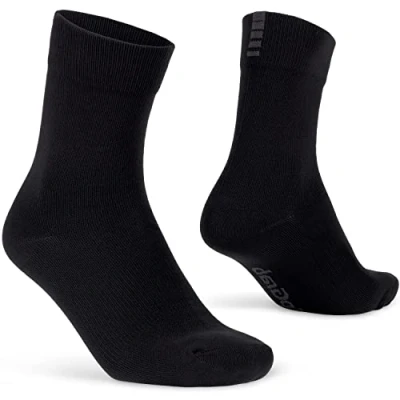 Afbeelding van Fietssokken Gripgrab Lightweight Waterproof maat 44/47 Zwart