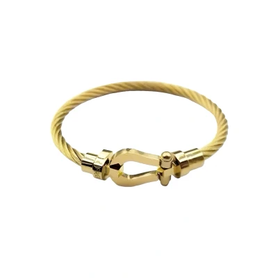 Afbeelding van Mpariz Armband Goud RVS