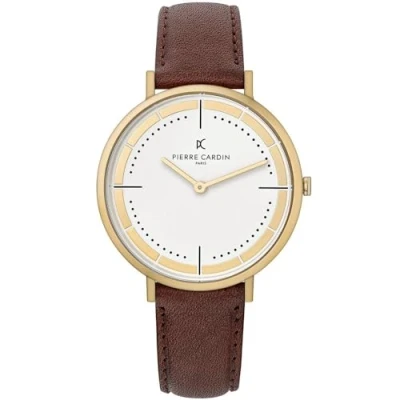 Afbeelding van Montre Pierre Cardin Belleville Park Pour Hommes Marron CBV.1031