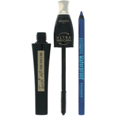 Afbeelding van Bourjois Twist Up The Volume Mascara + Contour Clubbing Pencil Ultra Black Bleu Néon