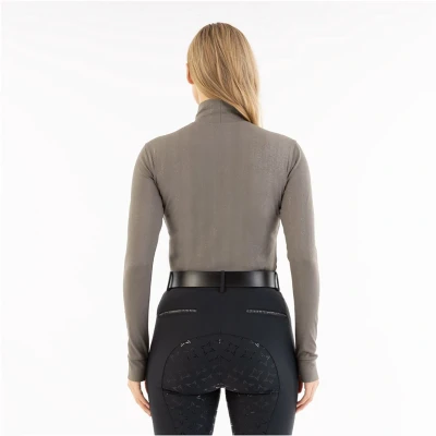 Afbeelding van ANKY Shirt AW25 Mockneck Silver L Agradi.be
