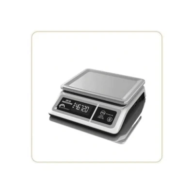 Afbeelding van LITTLE BALANCE 8213 LBP 50 Professional Professionele weegschaal, kg/5 g, werkt op batterijen, zonder zwart/roestvrij staal