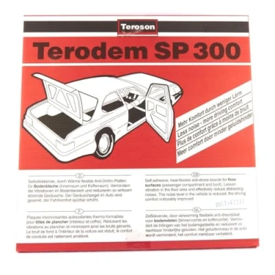 Afbeelding van TEROSON TERODEM SP 300 schuimpaneel geluiddempend 50 x cm (4 st.) 150055