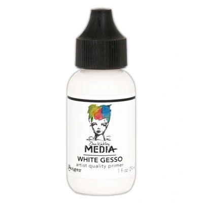 Afbeelding van Hobbyverf Ranger Dina Wakley Media Gesso Wit 29ml