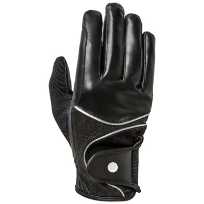 Afbeelding van Mountain Horse Rijhandschoenen Diamond Rider Zilver/Zwart XXL