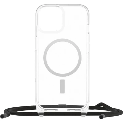 Image de Otterbox React Apple iPhone 15 Back Cover Transparent avec Cordon